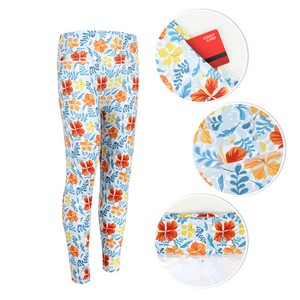 Women's High Waist Custom Yoga Leggings (Full Color)