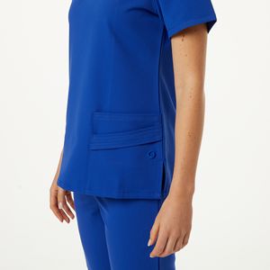 Womens WYND Multi-Pocket Scrub Top