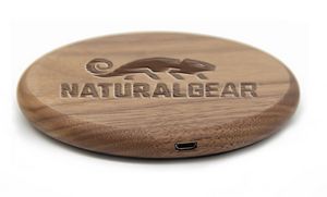 Wood Qi Wireless Charger Pad