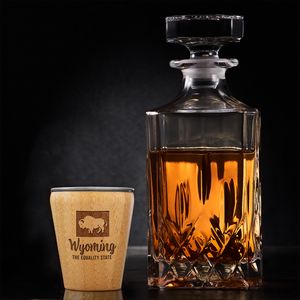 Wyoming State Shot Glass