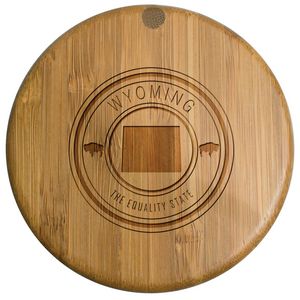 Wyoming State Stamp Salt Box