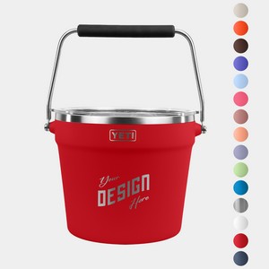 YETIÂ® Rambler Stainless Steel Insulated Ice Bucket w/ Lid