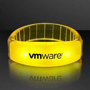 Yellow fashion LED Bracelet - PRINTED