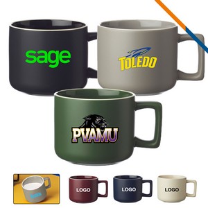 Yvette Latte Ceramic Mug - 11 OZ.