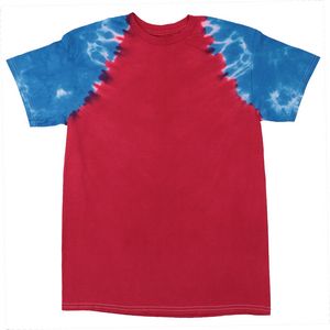 Zig Zag & Baseball Sleeve Tie Dyes