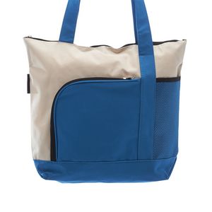 Zipper Polyester Tote Bags (14"x16.5")