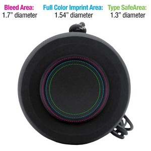 iBlu Soul LED Bluetooth Speaker with Microphone