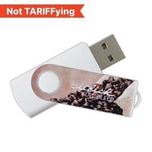 iClickÂ® Full Bleed USB Flash Drive 4GB - Overseas