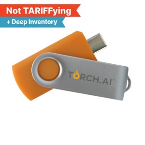 iClickÂ® Type-C Gold Swivel USB Flash Drive 8GB
