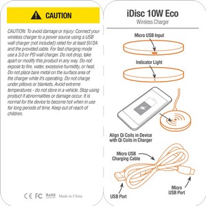 iDisc 10W Eco Wireless Charger