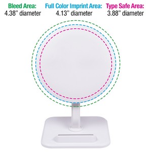 iStand 5W Wireless Charger Round