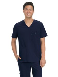 koi - Basics - Men's One-Pocket V-Neck Tuck-In Bryan Top